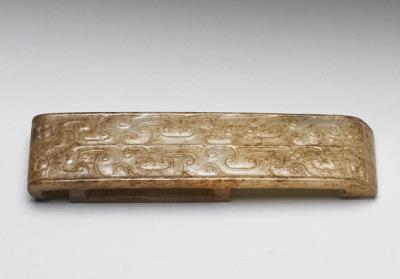 图片[2]-Jade Scabbard Slide, mid-Western Han to Eastern Han dynasty, 140 BCE-220 CE-China Archive